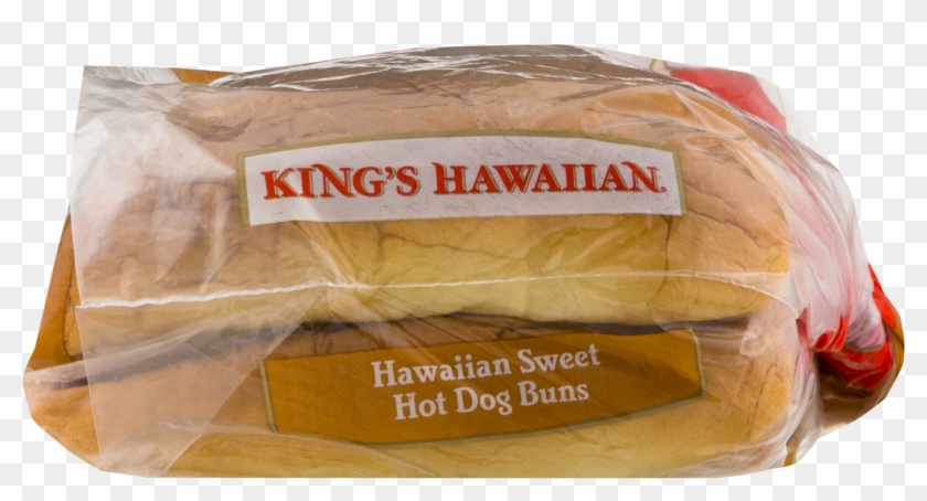 Kings Hawaiian Bakery West Kings Hawaiian Hot Dog Buns, - Bun Clipart #4000652