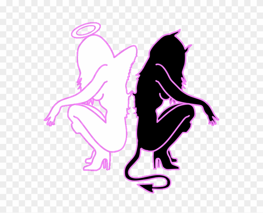 By Southern New Rocks - Bad And Good Girl Clipart