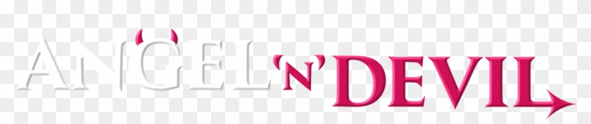 Angel 'n' Devil - Calligraphy Clipart #4001073