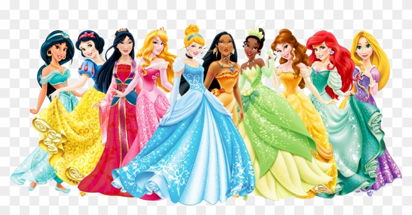 Ariel, Cinderella, Rapunzel, Toy, Barbie Png Image - Disney Princesses Transparent Background Clipart #4001343