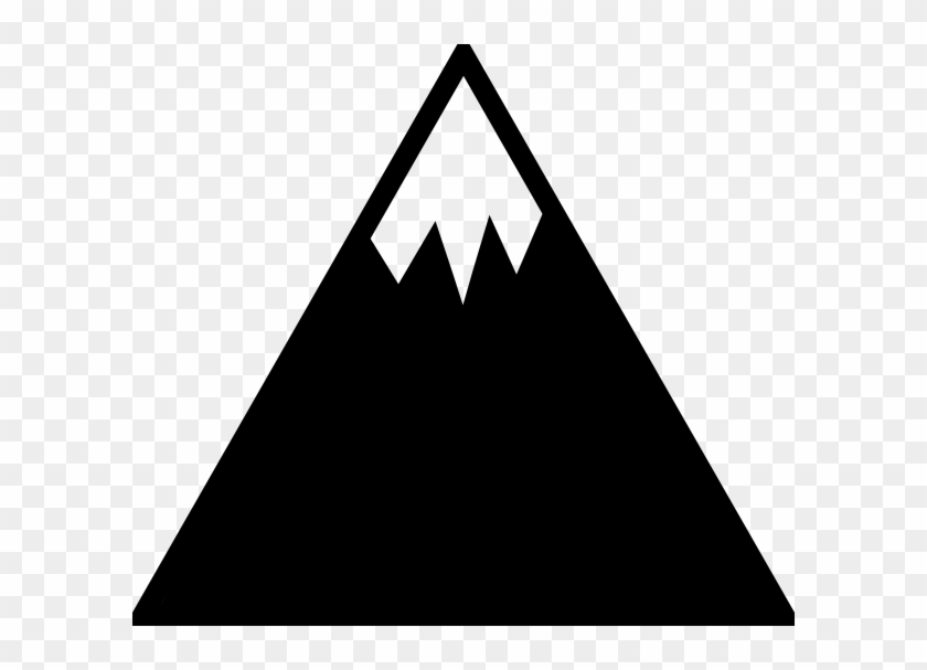 Mountain - Snow Mountain Clip Art - Png Download #4001455