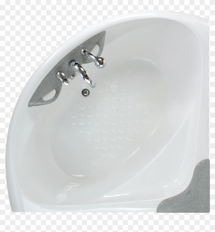 Paa Acrylic Corner Bathtub Rumba Mm Top View - Bathroom Sink Clipart #4001600