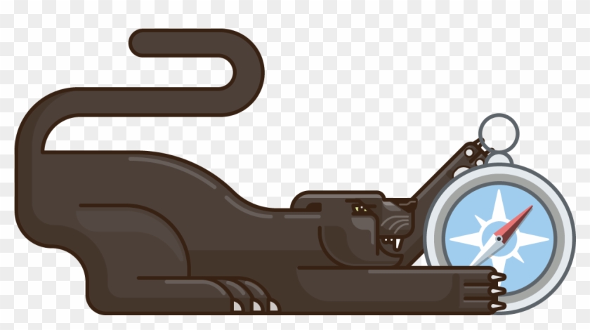 Panther - 2003 Mac Os X 10.3 Panther Icono Clipart