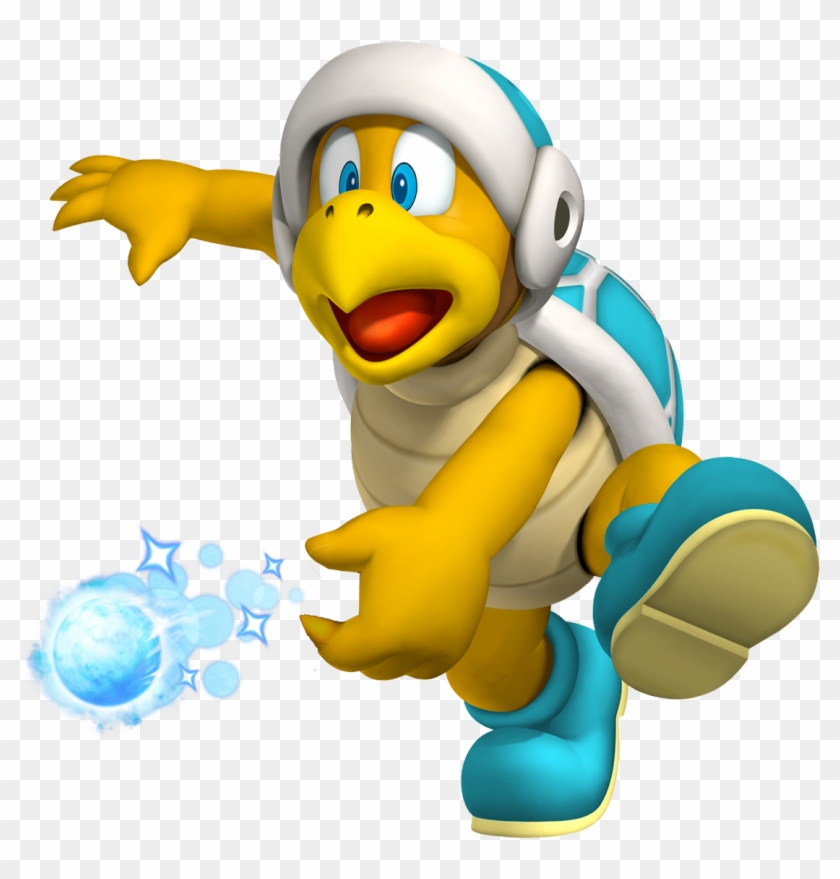 Ice Clipart Cyan - New Super Mario Bros Hammer Bros - Png Download