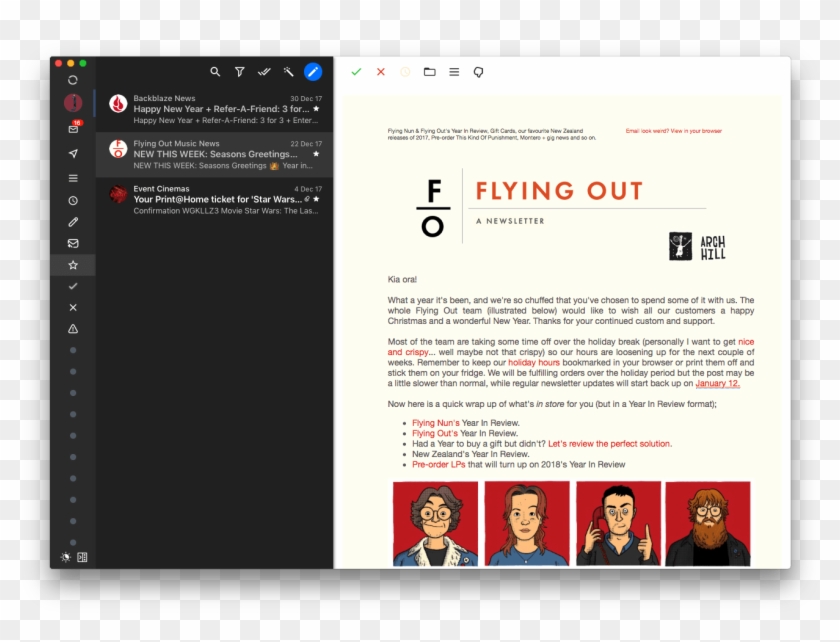 Alter Secure Mail Client That Isn't Ugly As Hell - New Text Editor 2018 Clipart #4002356