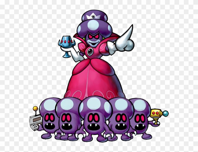 The Shroob - Mario And Luigi Partners In Time Shroobs Clipart