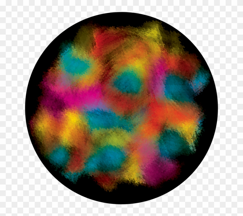 Sponge Paint - Circle Clipart #4002511