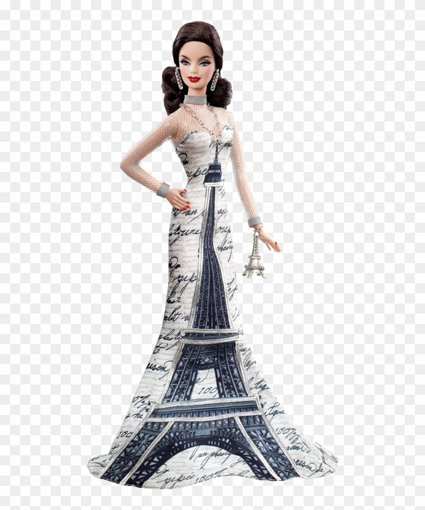 Barbie Eiffell - Doll Of The World Clipart #4002615