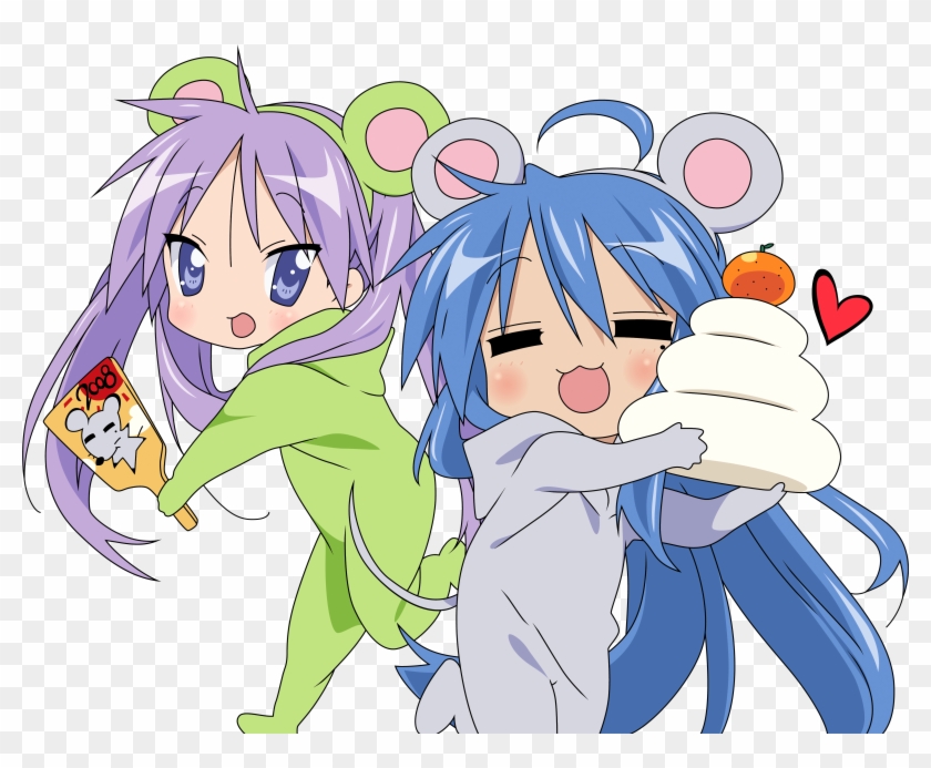 Danbooru - Lucky Star Clipart #4003245