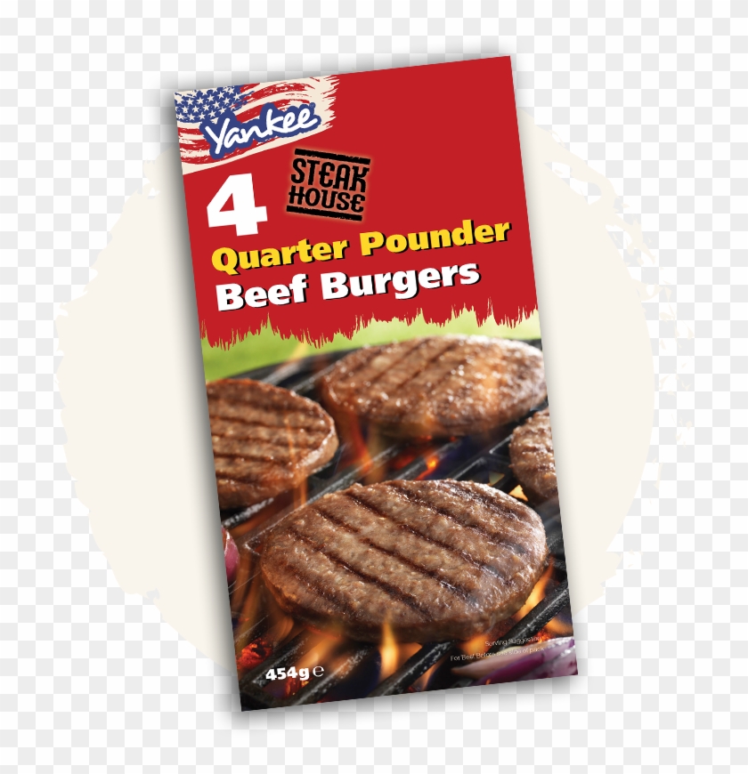 Glendale Yankee Steakhouse Qtr Burgs - Biscuit Clipart