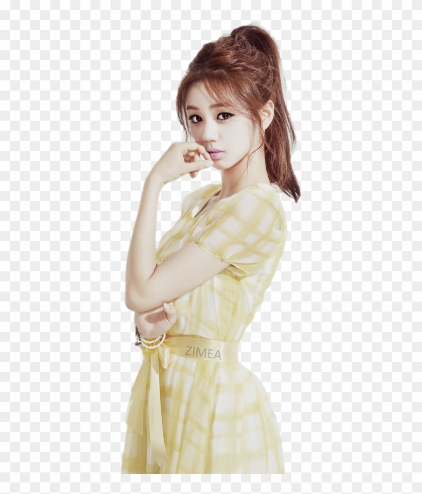Hyeri Png Transparent Background - Kpop Hairstyle Female Ponytail Clipart