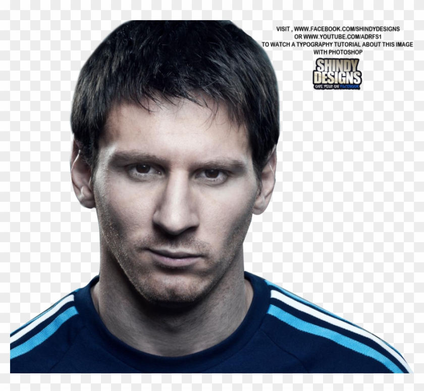 Messi Face Png - Leo Messi 2012 Clipart