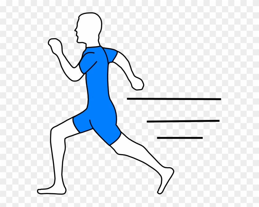Fast Clipart Running Man - Running Man Clip Art - Png Download