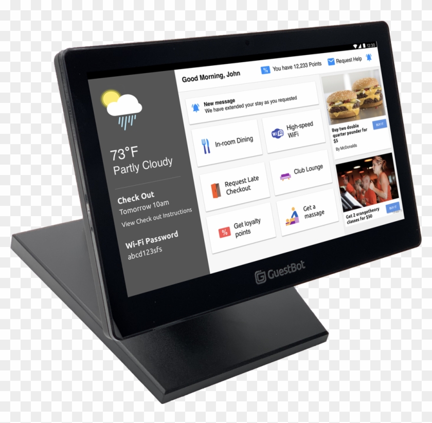 Led-backlit Lcd Display Clipart