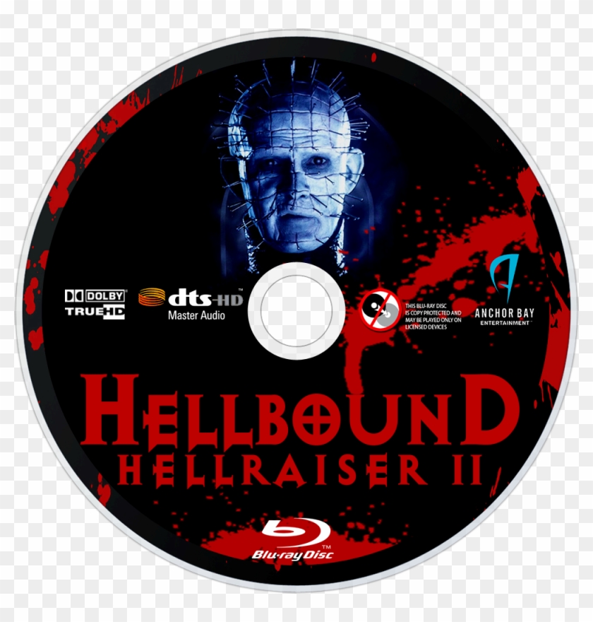Hellraiser Ii Bluray Disc Image - Dts Hd Master Audio Clipart #4004710