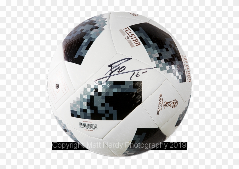 Lionel Messi Signed Football - 2018 World Cup Clipart