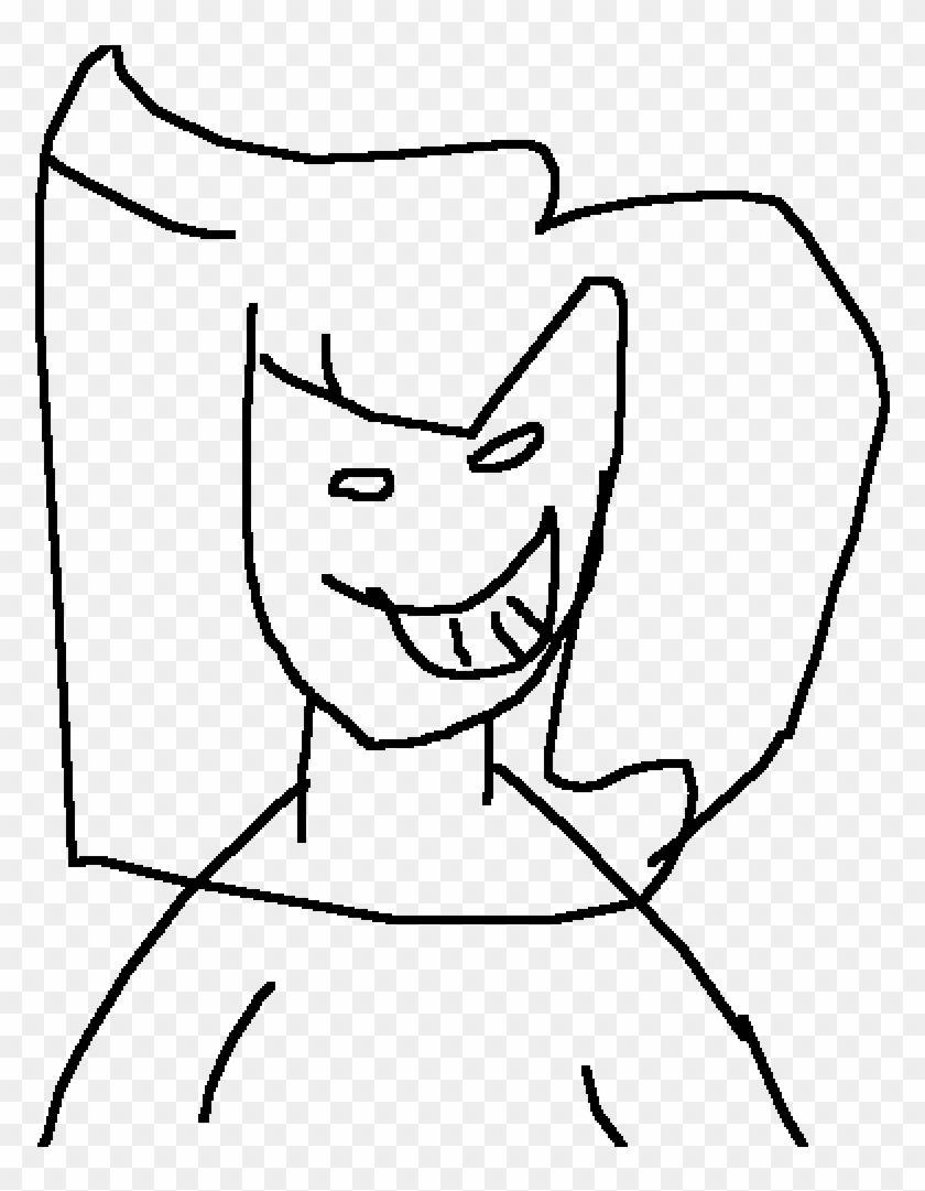 Yeeeeeeeett - Line Art Clipart