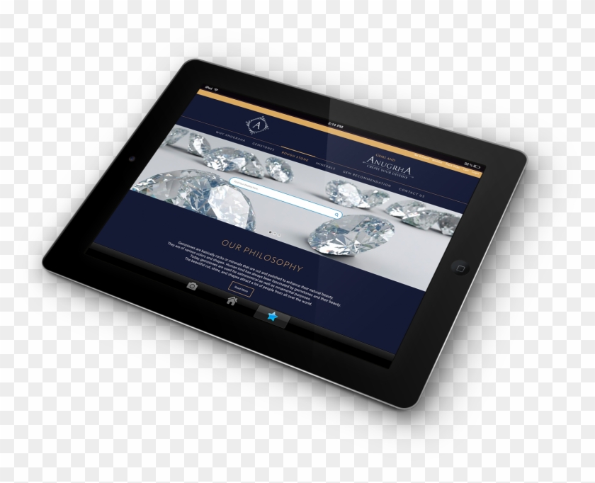 The Anugraha Team Wanted To Set Up An Online Portal - Tablet Computer Clipart #4004955