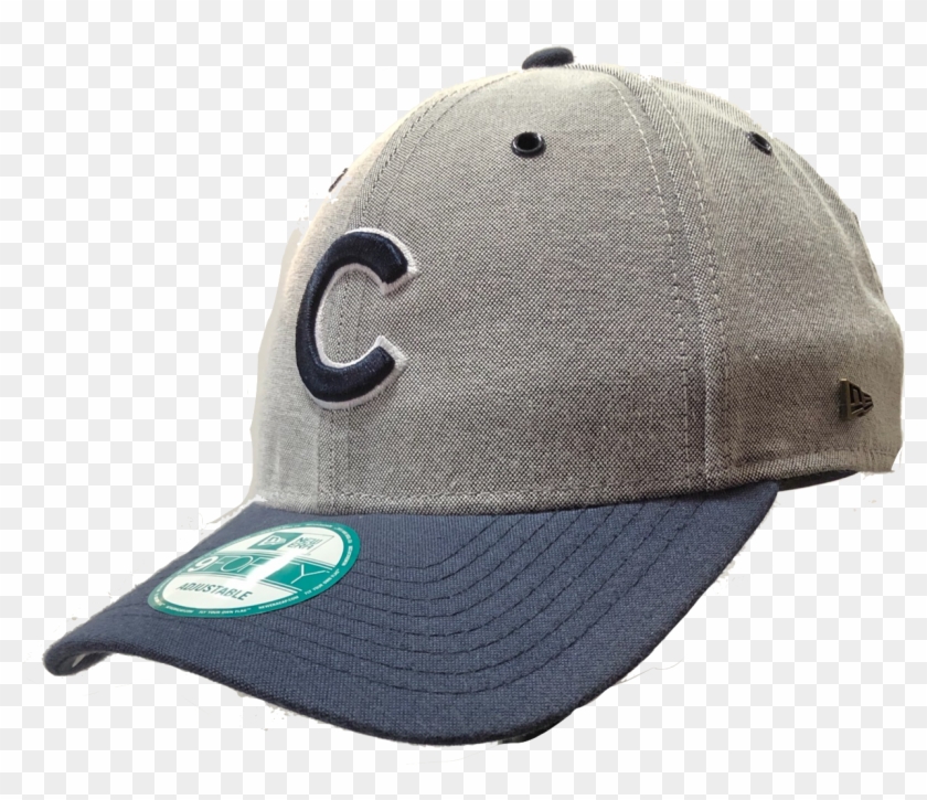 Men's Chicago Cubs Gray/navy Oxford Adjustable New - Baseball Cap Clipart