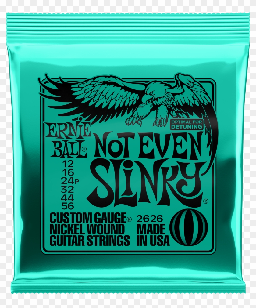 2626 Not Even Slinky Nickel Wound Electric Guitar Strings - Ernie Ball Not Even Slinky Clipart #4005314