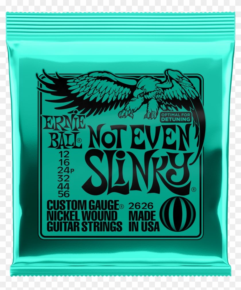 2626 Not Even Slinky Nickel Wound Electric Guitar Strings - Ernie Ball Not Even Slinky Clipart