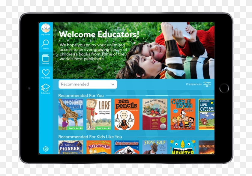 Epic For Educators - Tablet Computer Clipart #4005316