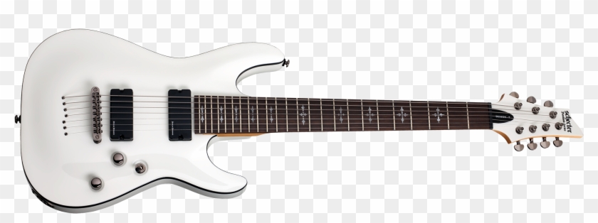 Demon-7 - Schecter Demon 7 String Clipart #4005545