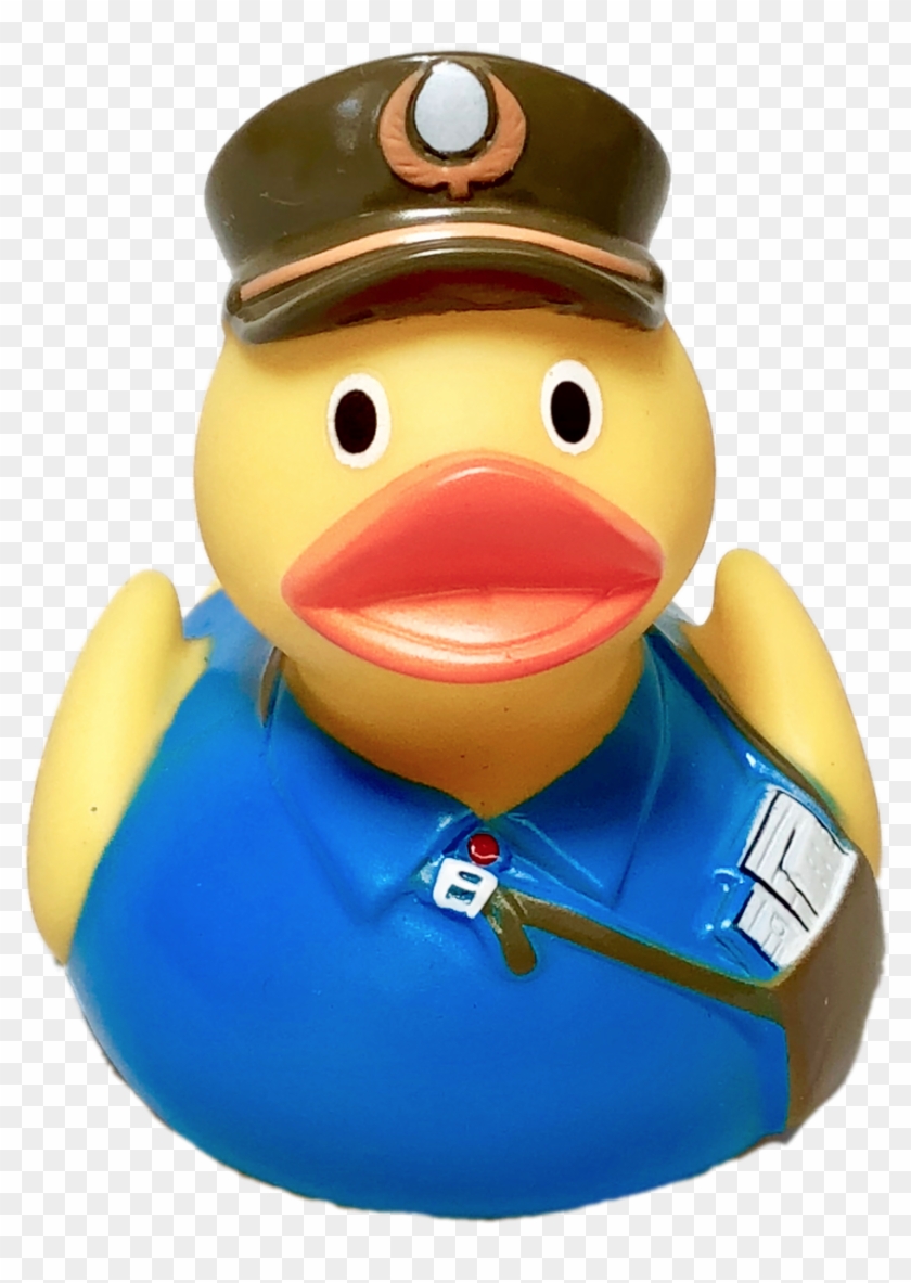 Rubber Duck Mailman Clipart #4005700