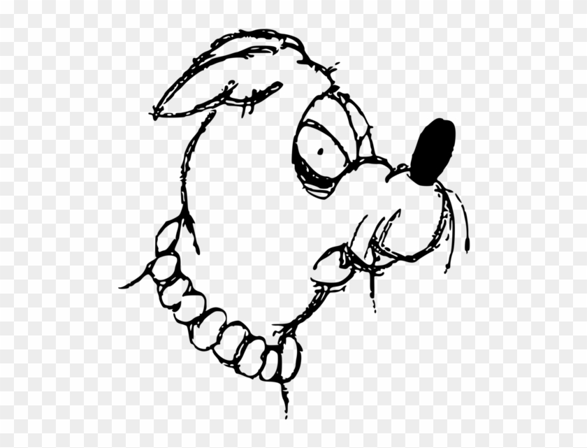 Dog Puppy Drawing Line Art Download - Clip Art - Png Download