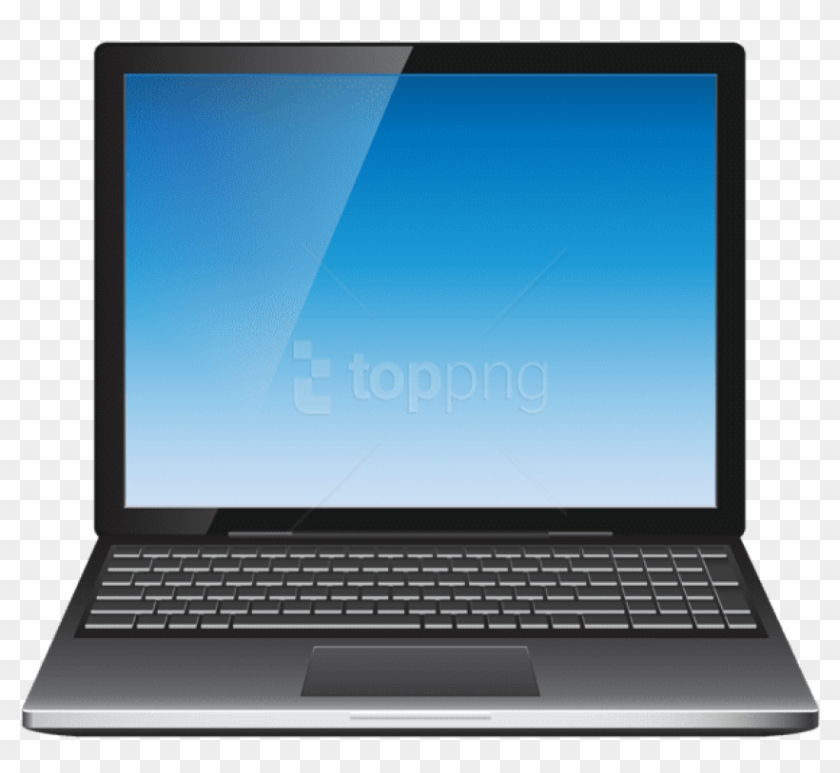 Free Png Download Laptop Transparent Clipart Png Photo - Clip Art  Transparent Computer (#4006871) - PikPng