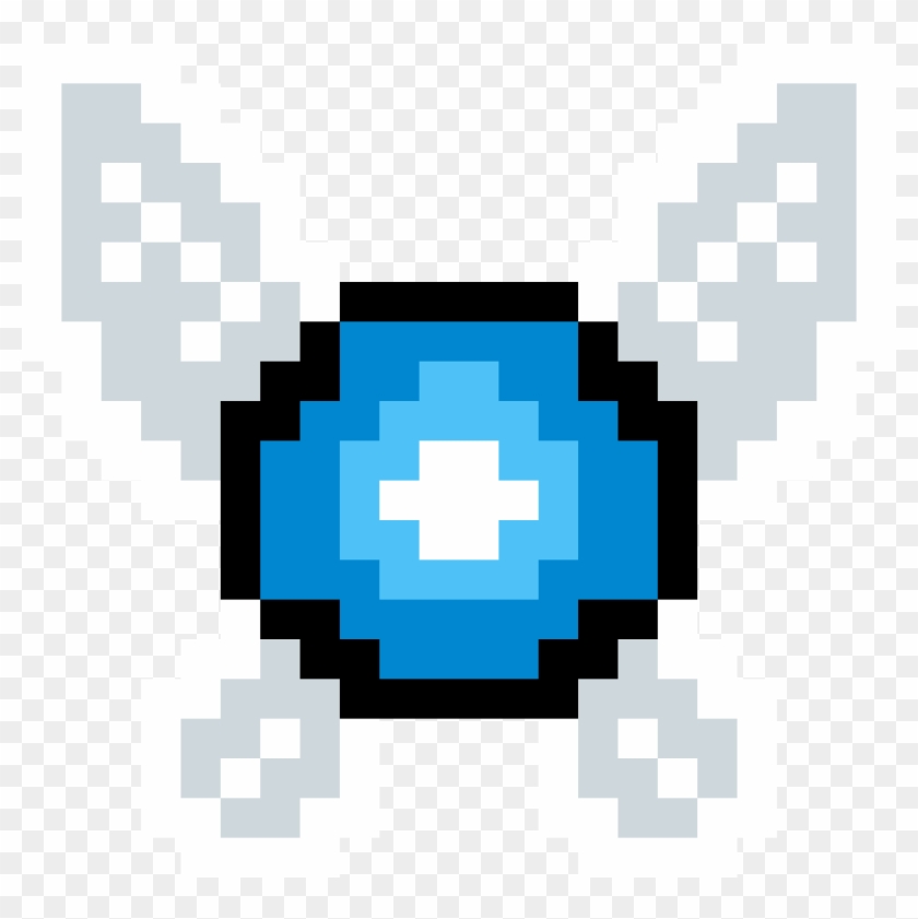 Zelda, Hada Navi - Minecraft Ruby Texture Clipart