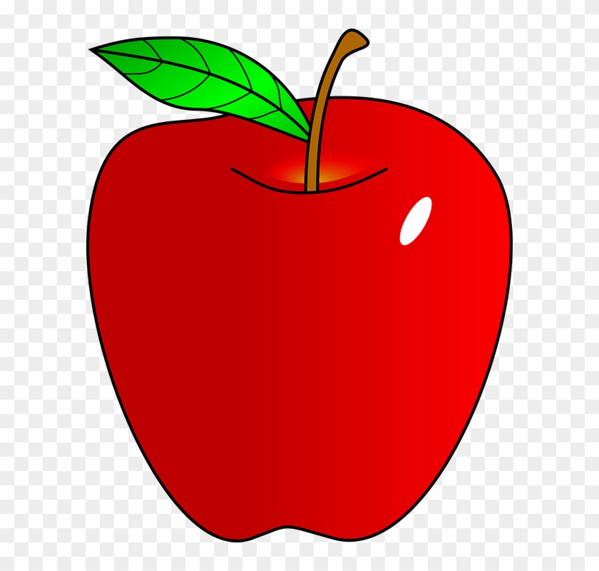 Apple Food Clipart - Transparent Background Apple Clipart Png