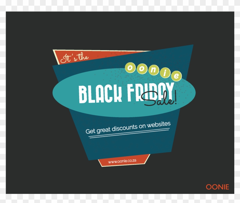 The Oonie Black Friday Sale - Poster Clipart #4008345