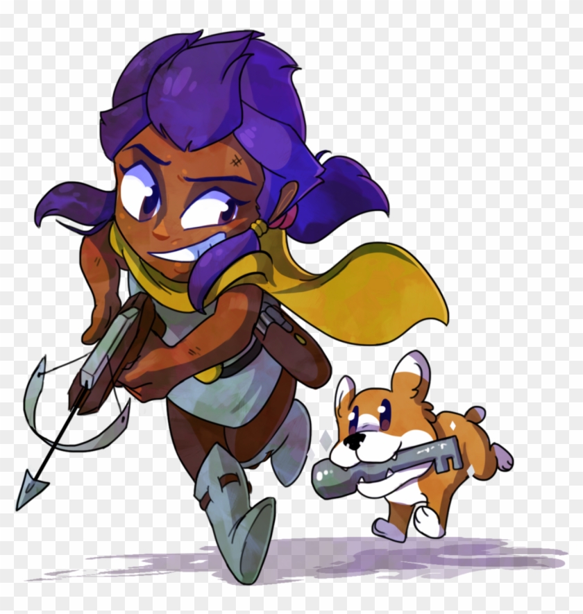 Enter The Gungeon Is A Fun Game C - Enter The Gungeon Hunter Fanart Clipart #4008405