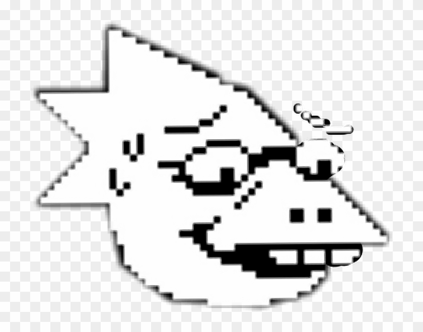 Alphysundertale Undertale Alphys - Undertale Alphys Face Clipart