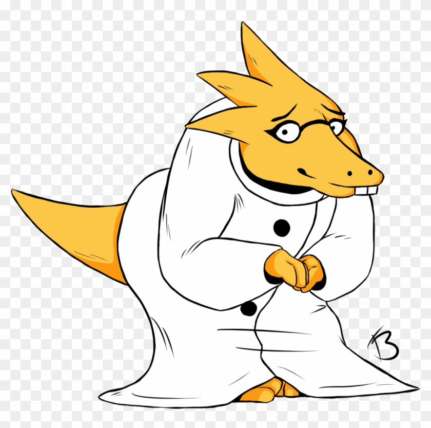 Alphys [trade] - Cartoon Clipart