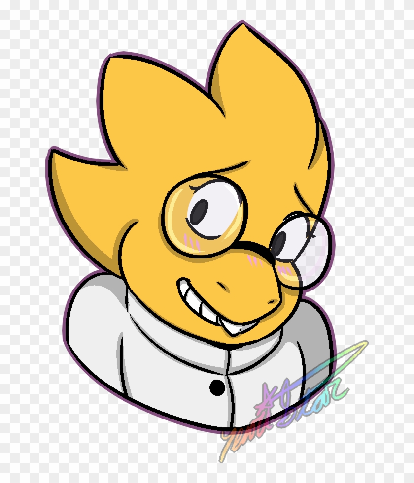Shy Alphys Sticker - Shy Alphys Clipart #4008867