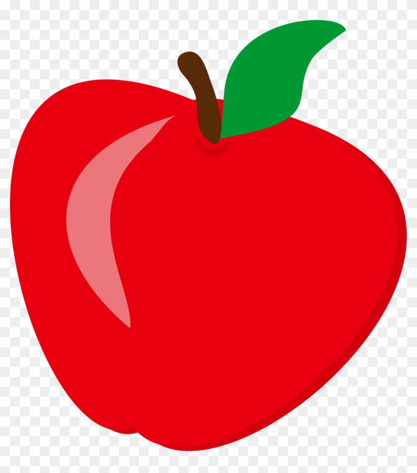 Snow White Apple Png - Manzana Dia Del Maestro Png Clipart #4008975