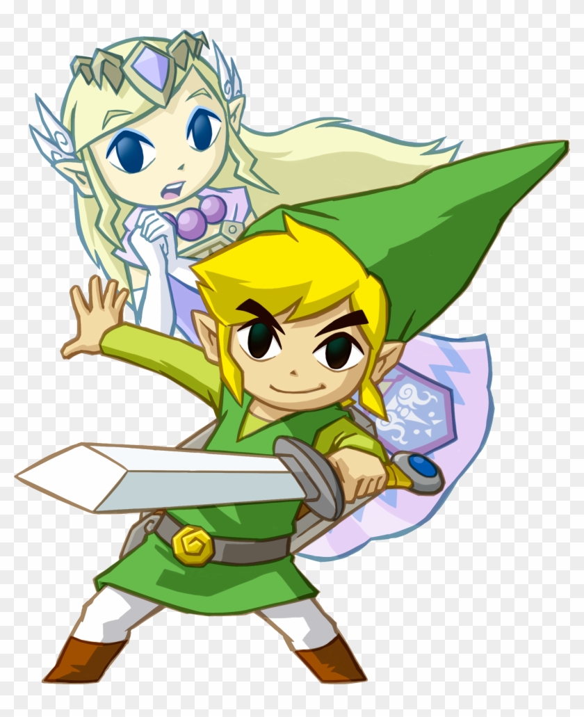 Legend Of Zelda Spirit Tracks Link Clipart #4009000