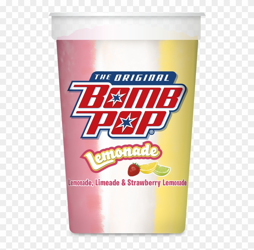 Bomb Pop 12oz Lemonade Cup - Watermelon Popsicles Bomb Pop Clipart #4009124