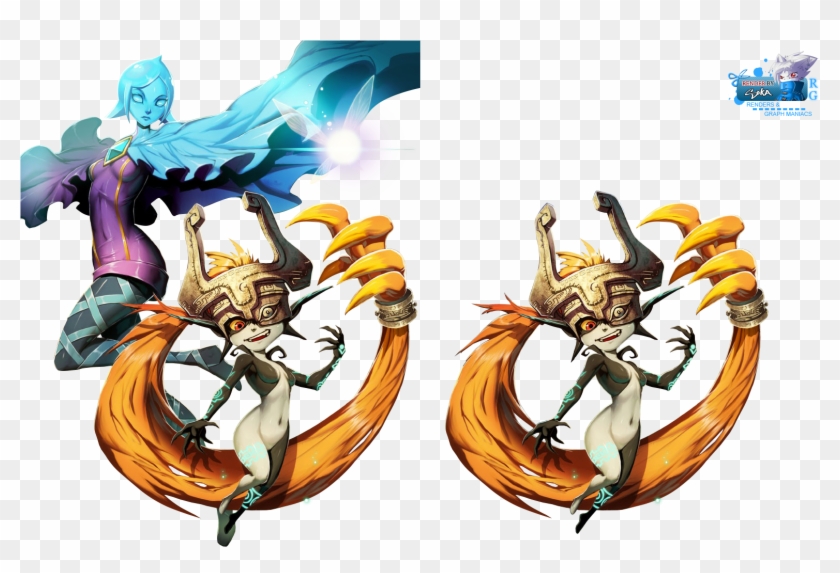Renders Character Fi Midna Navi Artiste Genzoman The - Fifa World Cup Mascot Clipart
