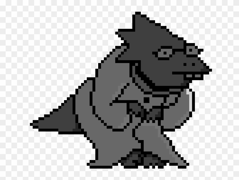 Shadowtale Alphys - Alphys Pixel Art Maker Clipart #4009514