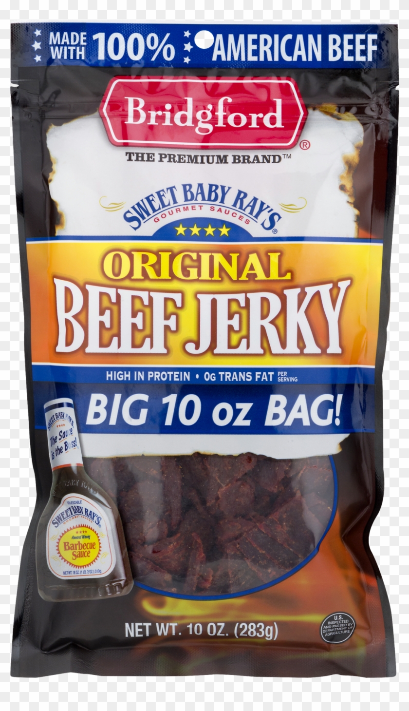 Sweet Baby Ray's Beef Jerky Flavors Clipart #4009634