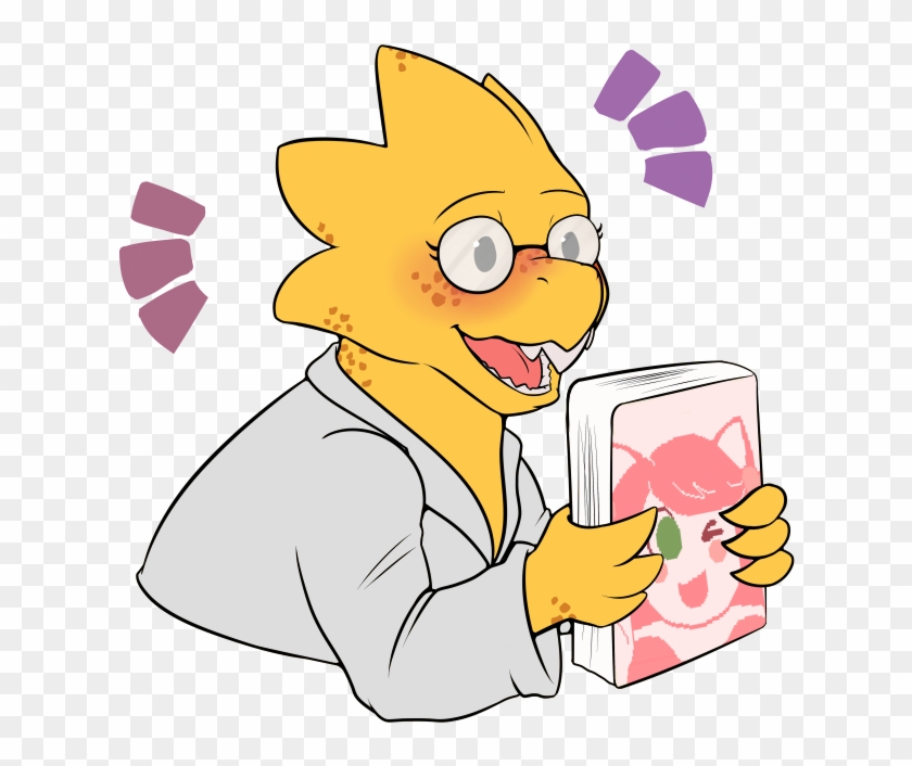 Day 17 Alphys Hm, Idk How She Looks Is Good Enough - Cartoon Clipart
