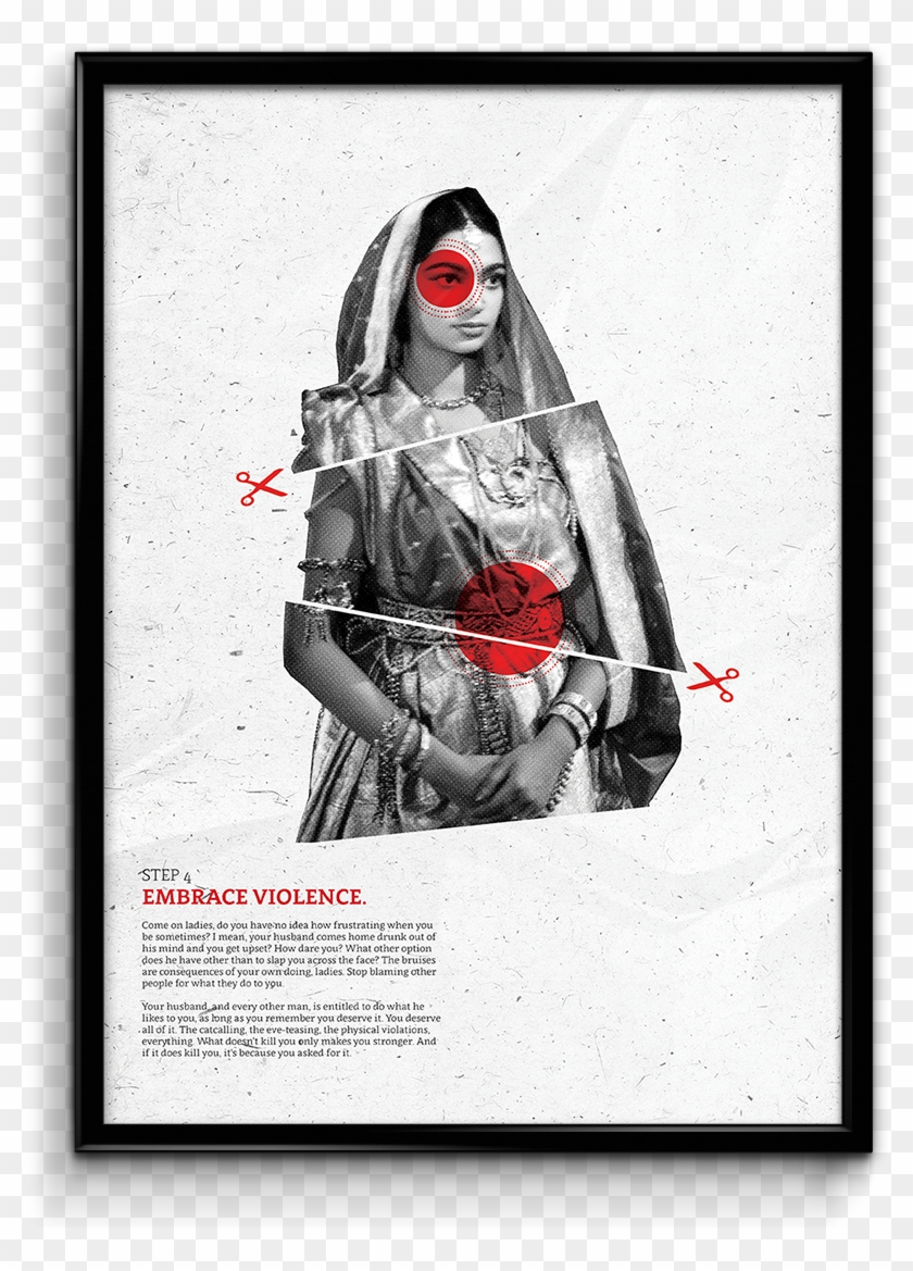 Buzzfeed Indiaverified Account - Indian Women Violence Posters Clipart