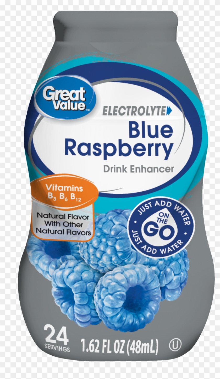 Great Value Electrolyte Drink Enhancer, Blue Rasberry, Clipart #4010621
