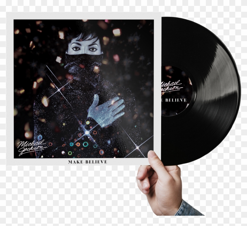 Mj Albumcover Vinyl Record Cover Mockup Psd Template - Michael Jackson Arno Bani Clipart
