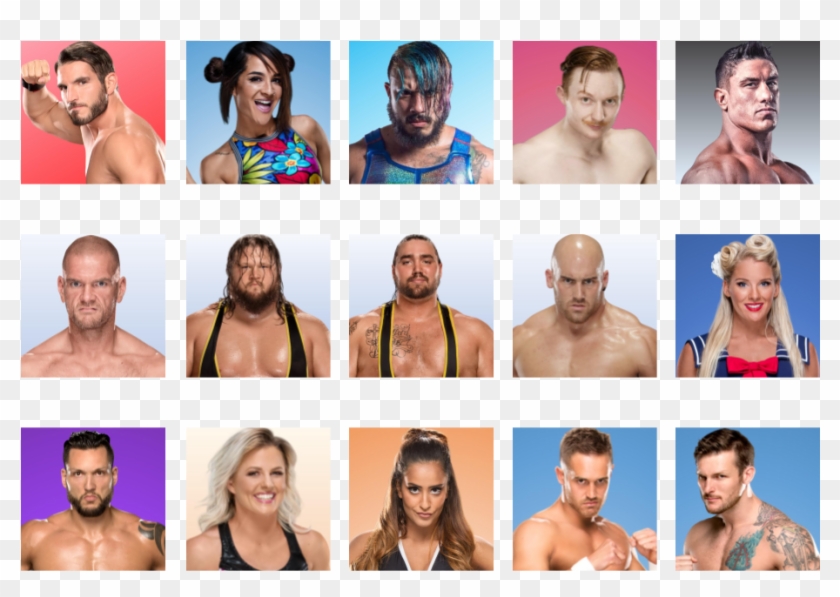 Johnny Gargano Dakota Kai Mr - Collage Clipart