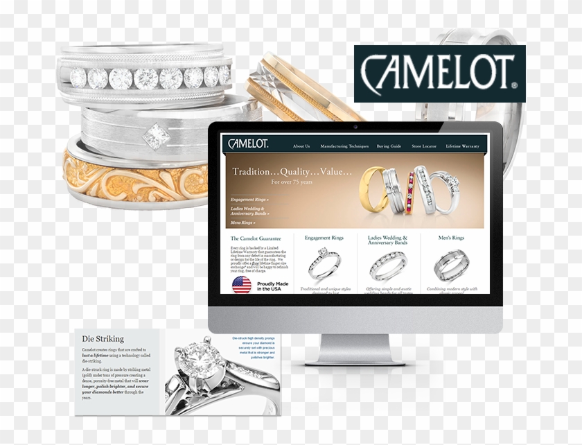 Camelot Bridal, One Of America's Premier Jewelry Manufacturer's - Auto Service Clipart #4011173