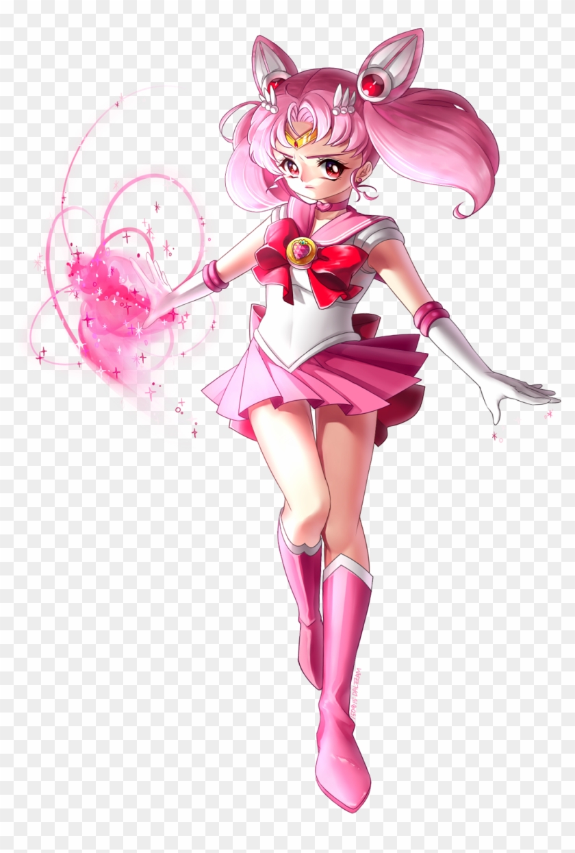 Original) Loading Chibi Usa And Sailor Chibi Moon - Sailor Chibi Moon Aesthetic Clipart